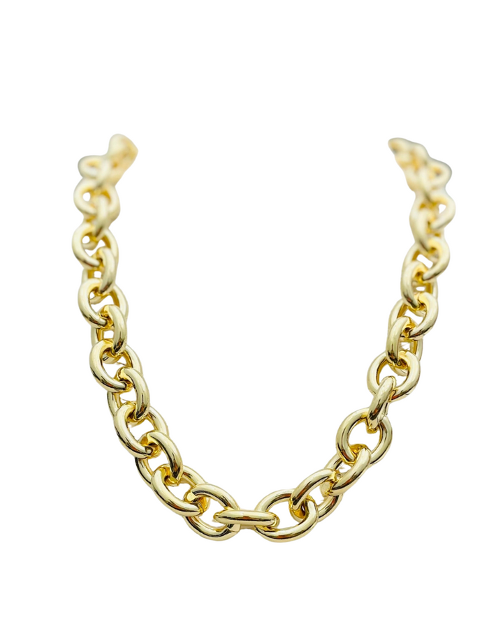 BAYSIDE CHAIN NECKLACE-GOLD