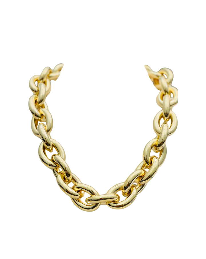 THE BIG DOG CHAIN NECKLACE-GOLD