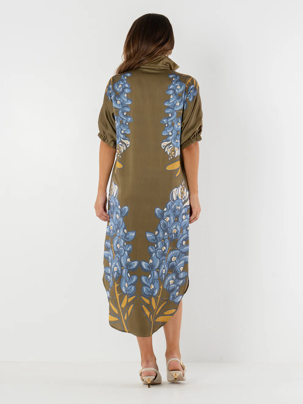 POPPY CAFTAN-BLUE BONNET