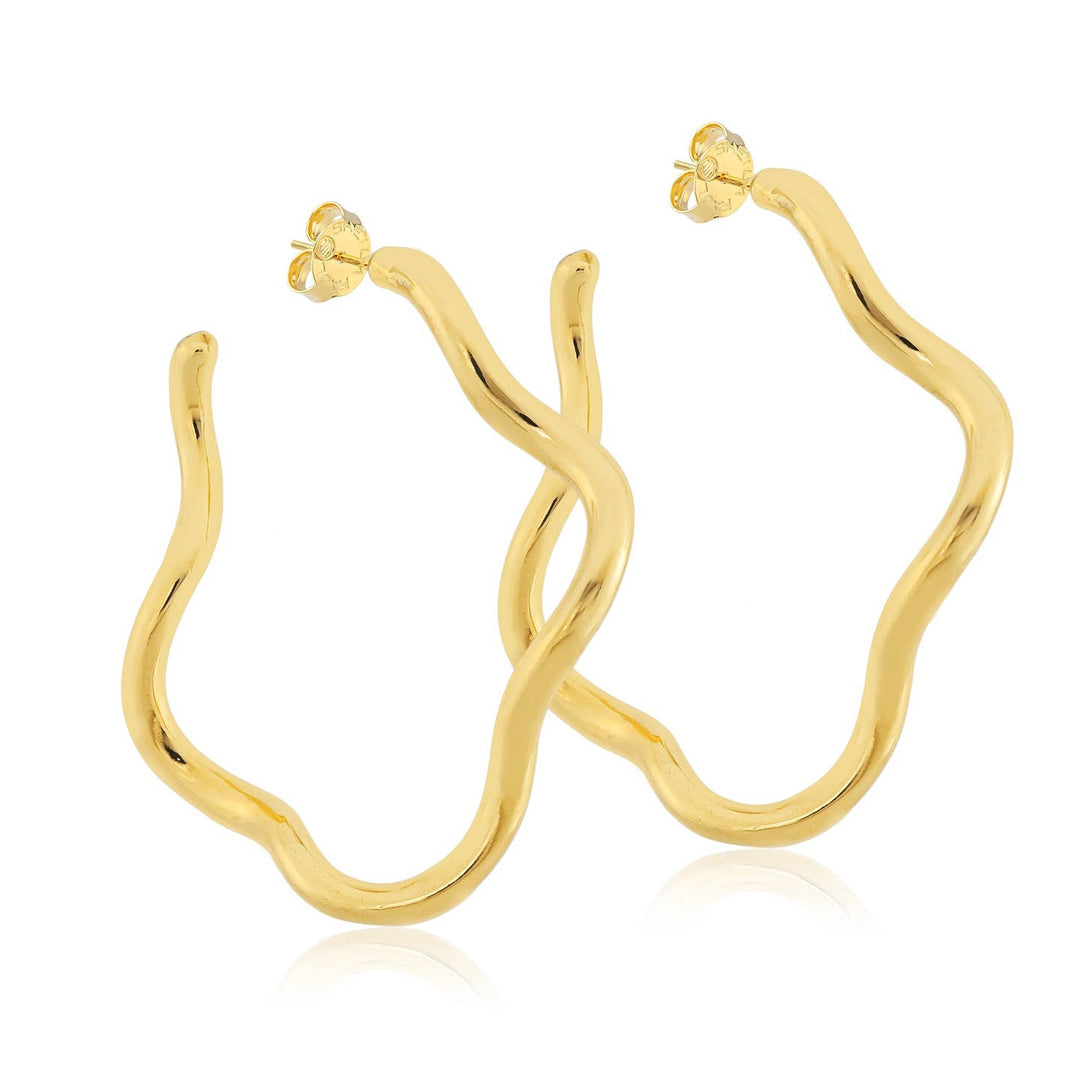 WIGGLE WIGGLE HOOPS-GOLD