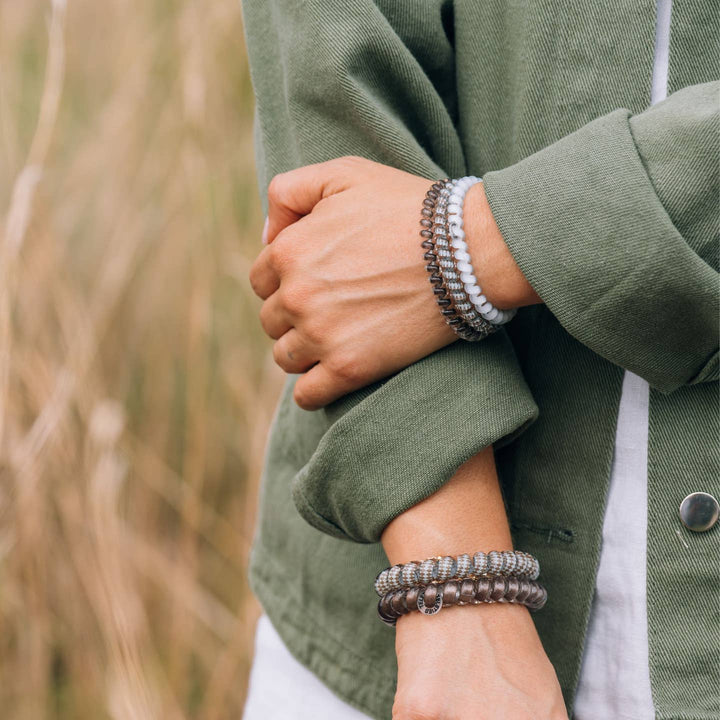 LARGE SPIRAL HAIR COILS-TRULY TAUPE