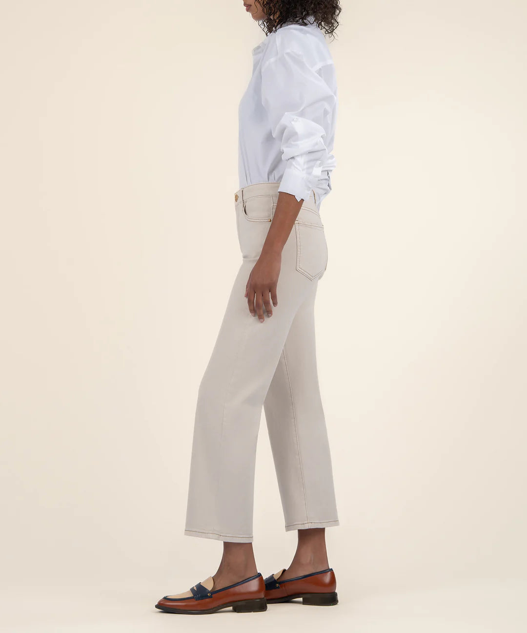 CHARLOTTE HIGH RISE FAB AB CULOTTES-ECRU