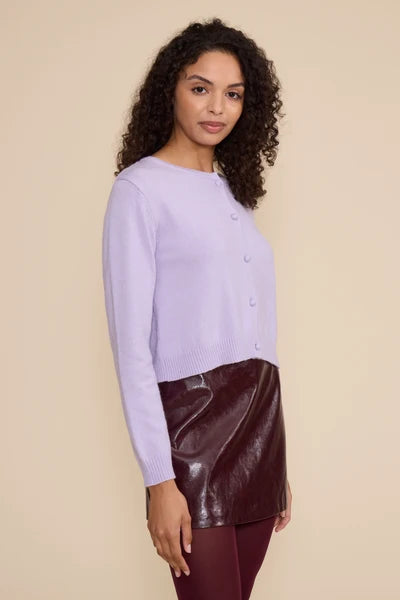 JUDD CARDIGAN-LAVENDER