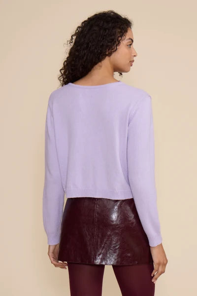 JUDD CARDIGAN-LAVENDER