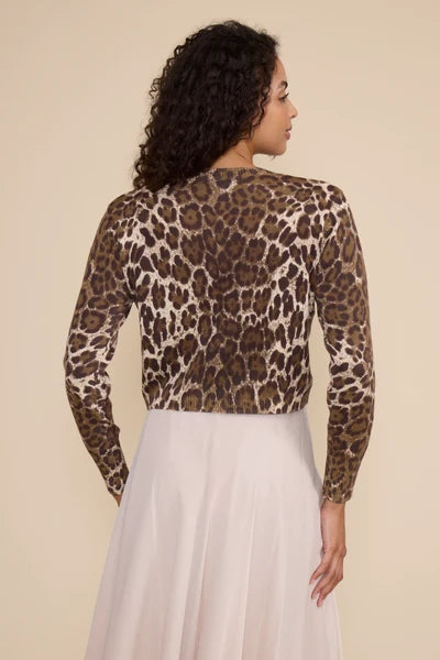 ILANA CARDIGAN-LEOPARD