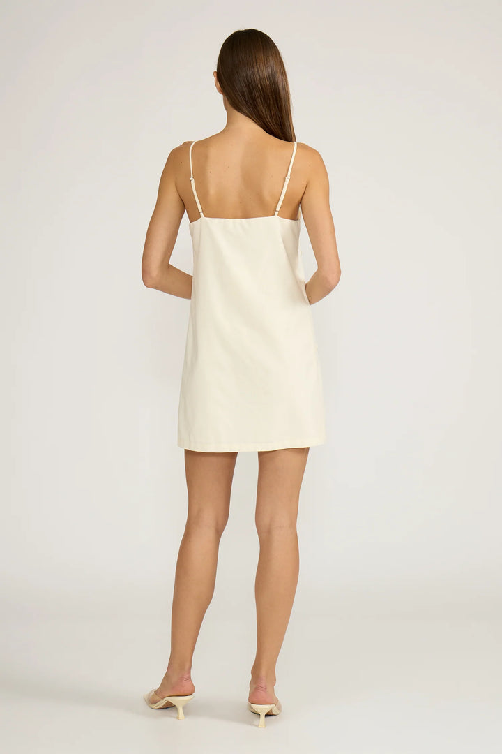 MATIARA MINI DRESS-IVORY