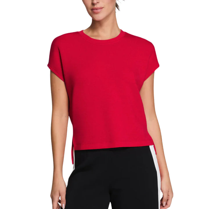 AIRESSENTIALS LIGHT TEE-SPANX RED