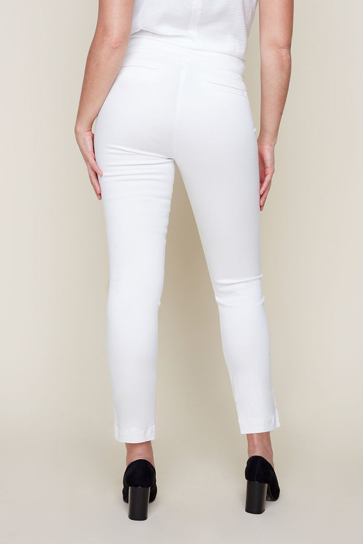 PULL ON CIGARETTE PANT-CRÈME