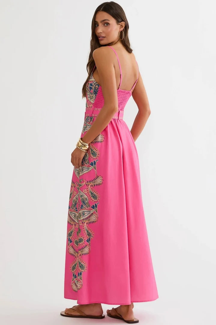 RIANNE DRESS-CAPRI SOLEIL PAISLEY