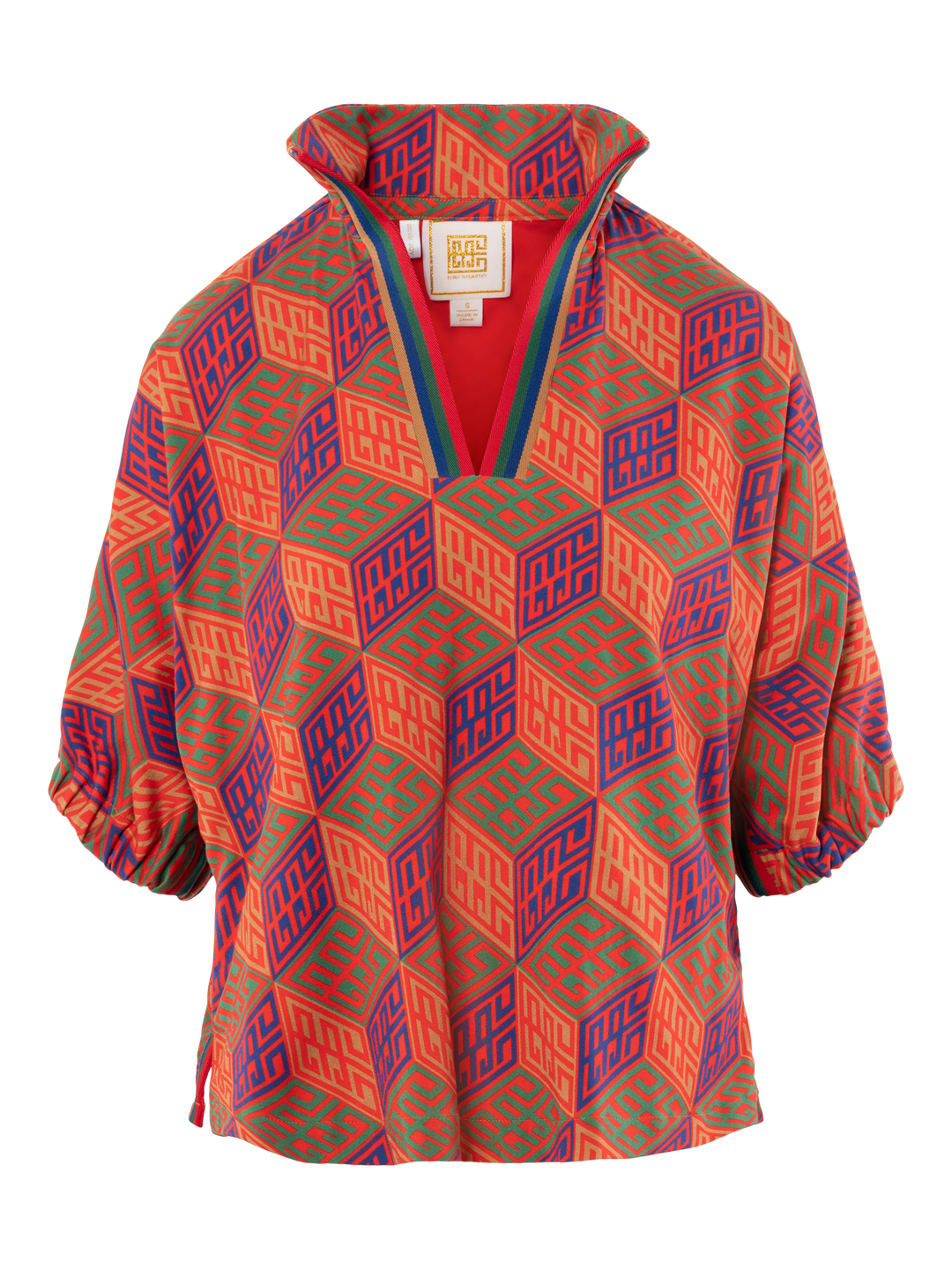 POPPY TOP-VINTAGE MONOGRAM