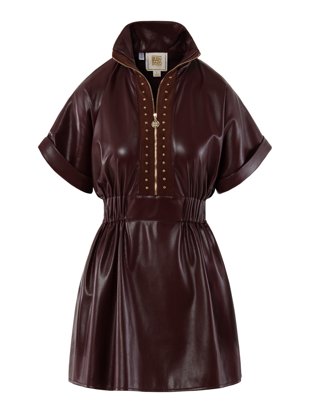 PULLOVER DRESS-BITTER CHOCOLATE