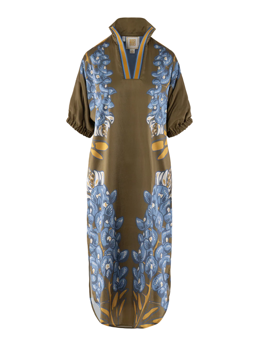 POPPY CAFTAN-BLUE BONNET