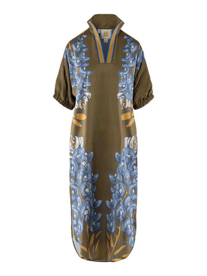 POPPY CAFTAN-BLUE BONNET