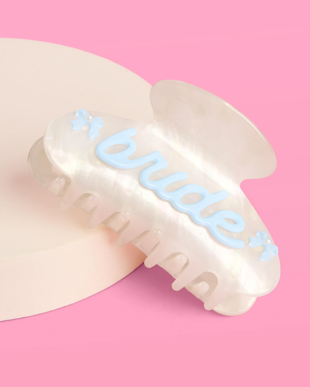 SOMETHING BLUE BRIDE CLIP