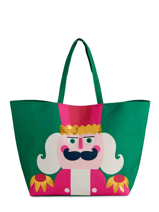 NUTCRACKER TOTE-GREEN