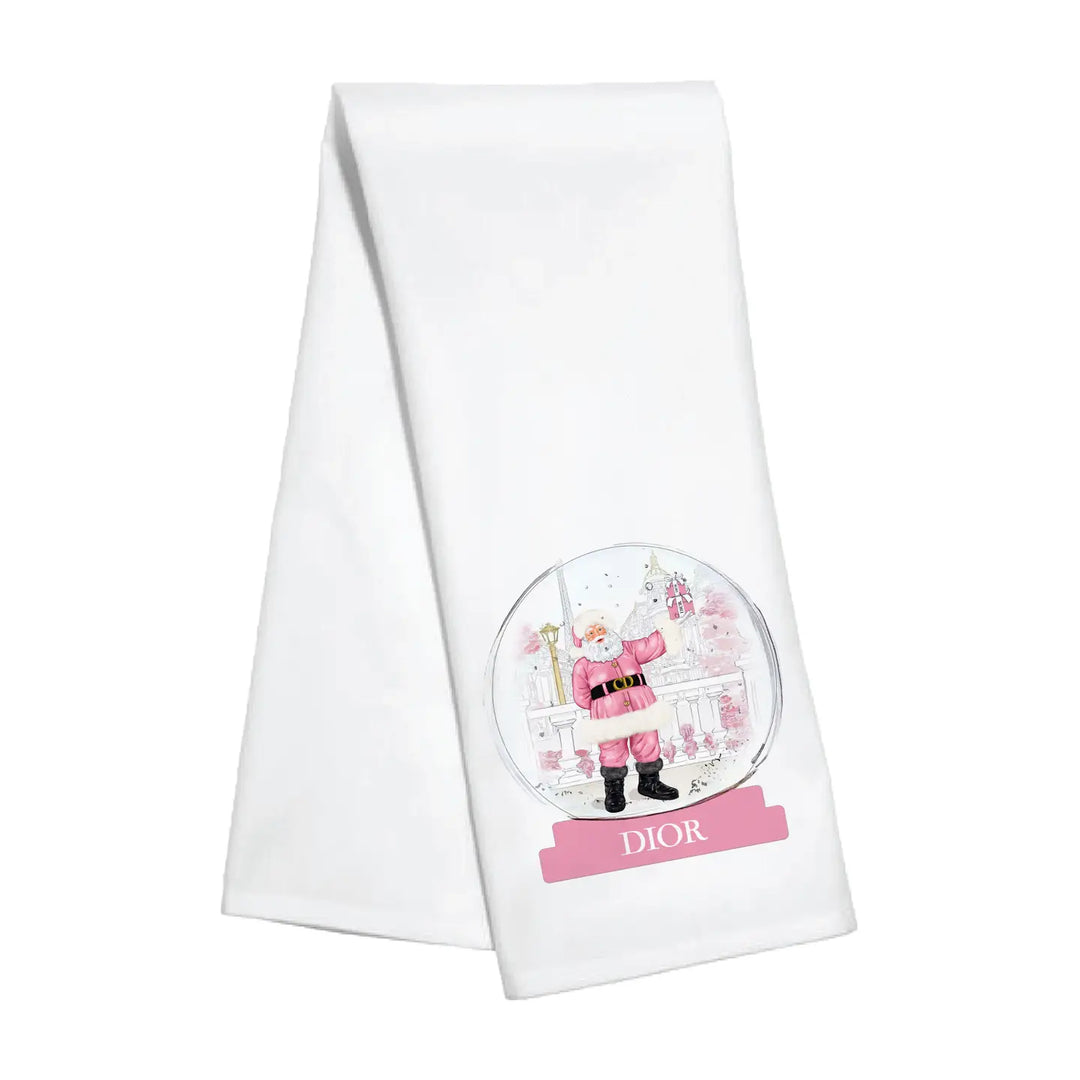 PARIS SNOW GLOBE KITCHEN TOWEL