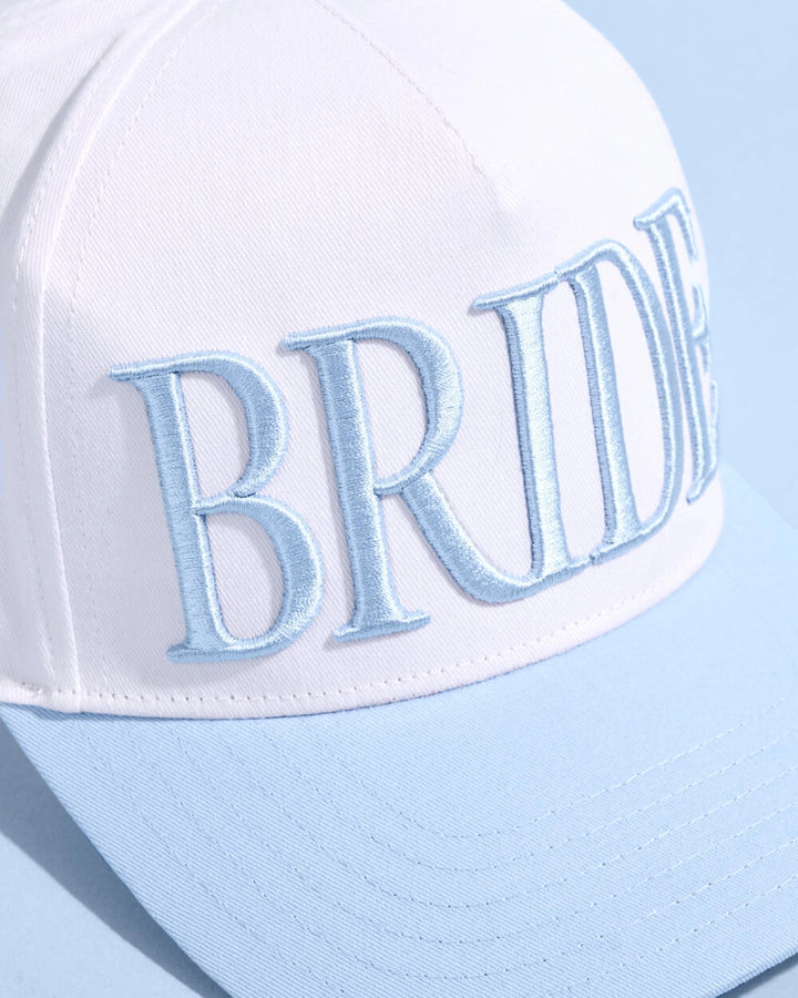 BLUE BRIDE TRUCKER HAT