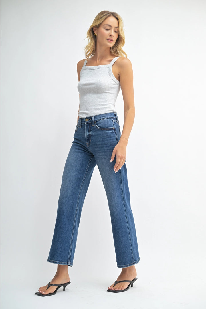 RELAXED VINTAGE STRAIGHT-DARK DENIM