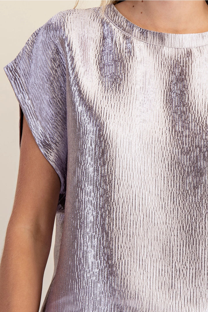 HOLIDAY FOIL TOP-SILVER