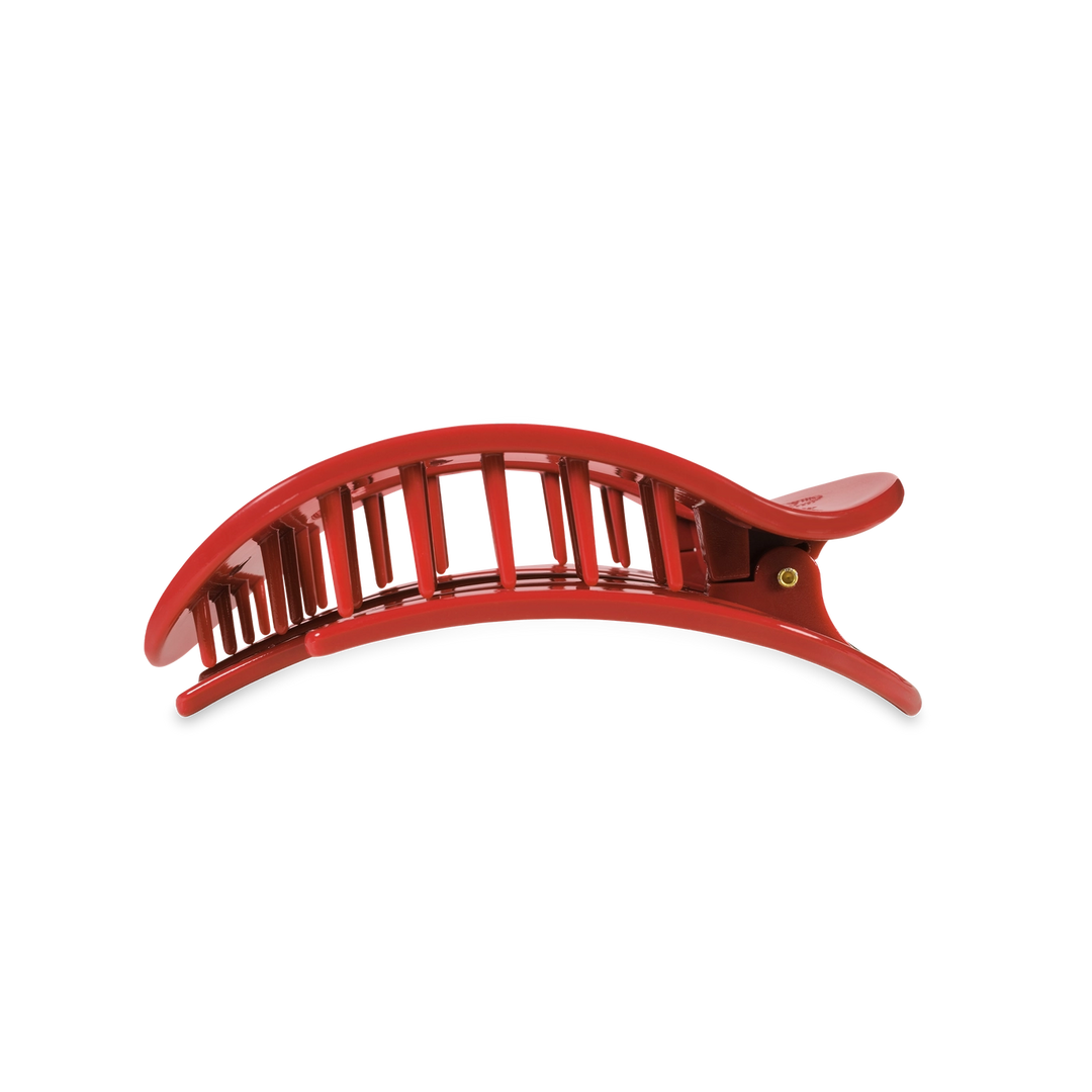 MEDIUM FLAT ROUND HAIR CLIP-RED CARPET READY