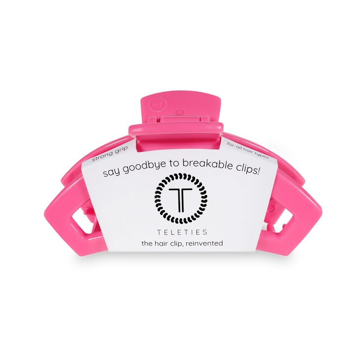 MEDIUM OPEN HAIR CLIP-PARADISE PINK