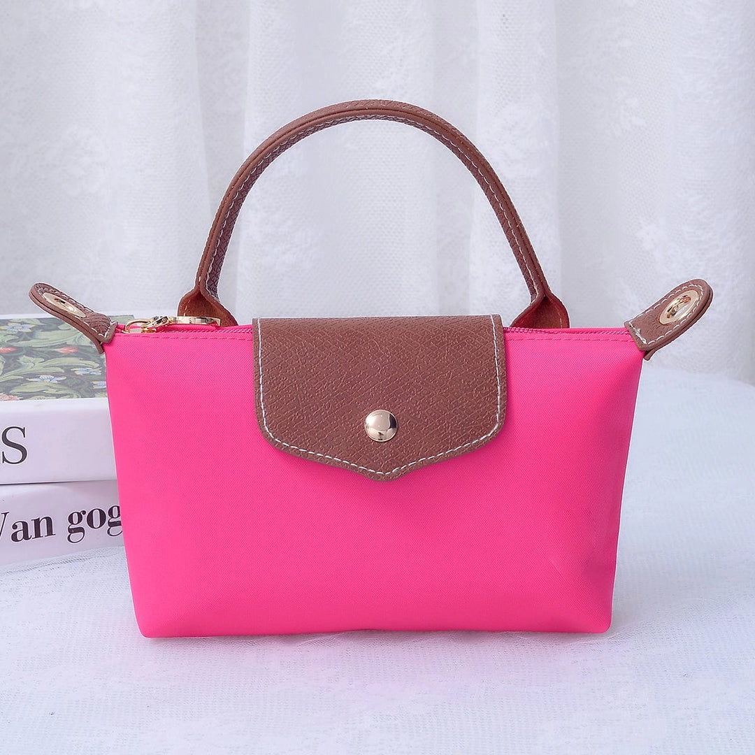 PENNY NYLON MINI CROSSBODY BAG-FUCHSIA