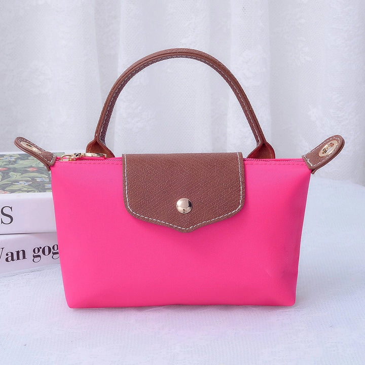 PENNY NYLON MINI CROSSBODY BAG-FUCHSIA