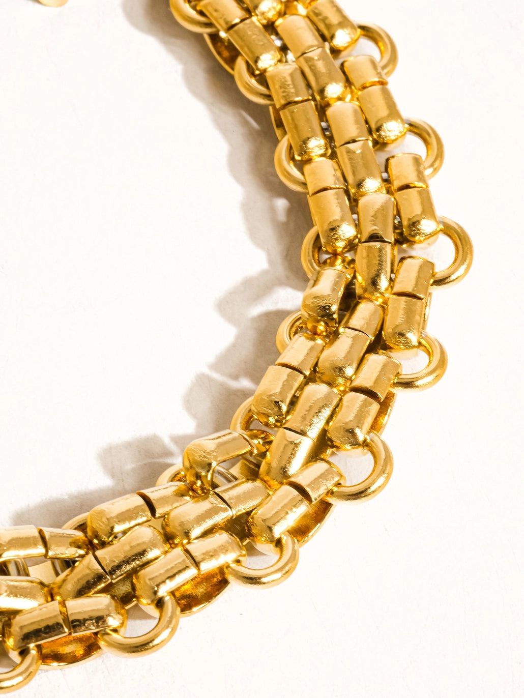 DONNI 18K BOLD WEAVE BRACELET