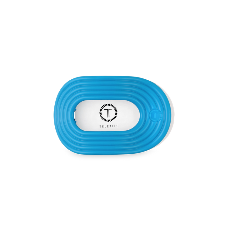 SMALL FLAT ROUND HAIR CLIP-MIAMI VICE