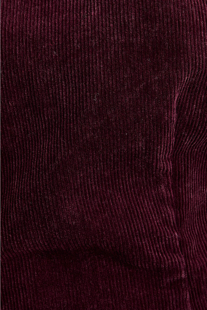 SLEEVELESS BELTED MINI DRESS-DARK MAROON