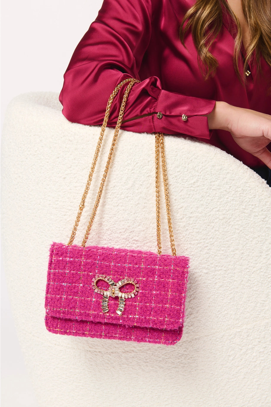ROA SHOULDER BAG-MAGENTA