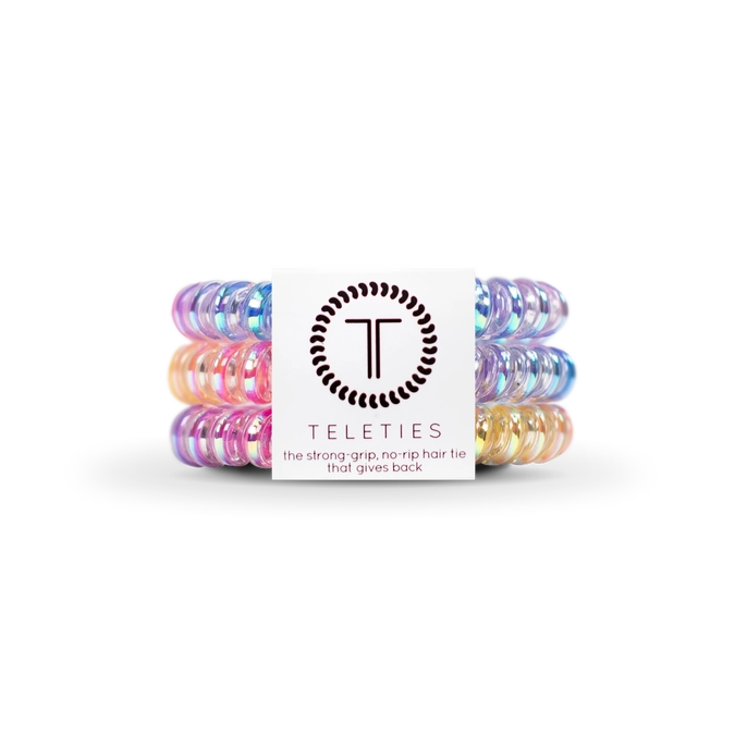 LARGE SPIRAL HAIR TIES-EAT GLITTER FOR BREAKFAST