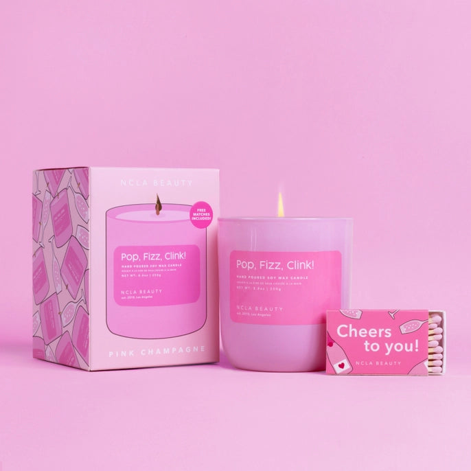 POP FIZZ CLINK! SOY WAX CANDLE