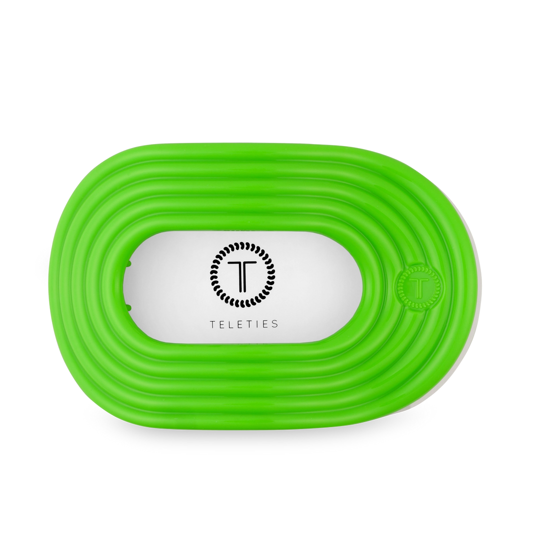 LARGE FLAT ROUND HAIR CLIP-GLOW FOR IT