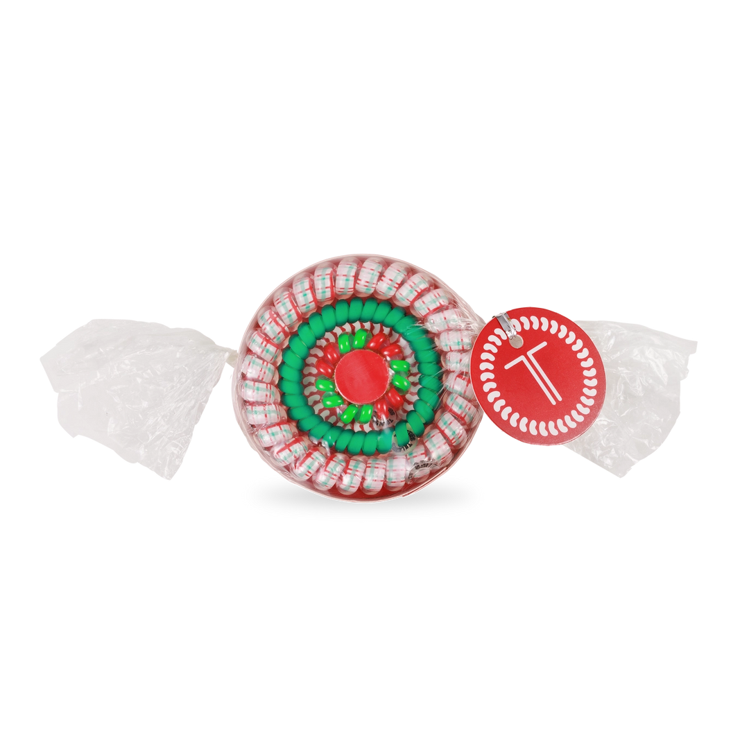 HOLIDAY CANDY HAIR TIE GIFT SET