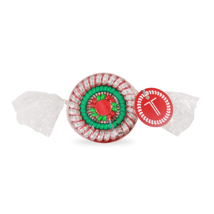 HOLIDAY CANDY HAIR TIE GIFT SET