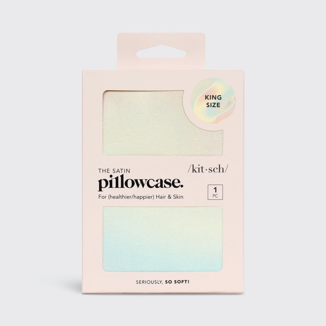 SATIN KING PILLOWCASE-AURA