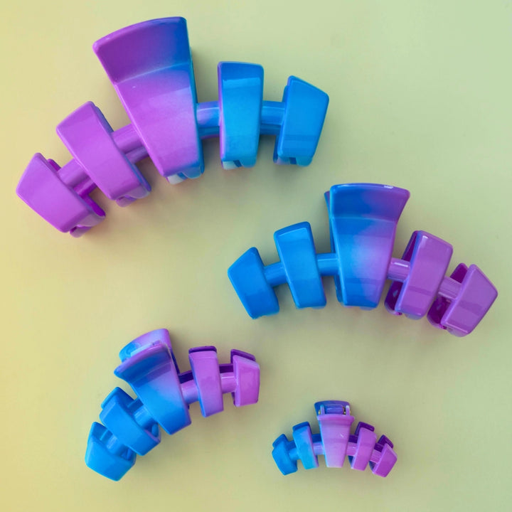 MEDIUM CLASSIC HAIR CLIP-MIAMI VICE