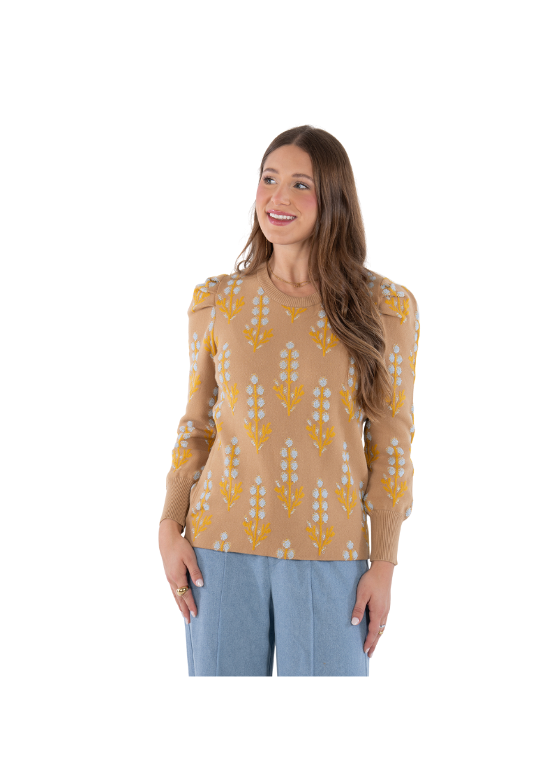 JULIA SWEATER-BLUEBONNET