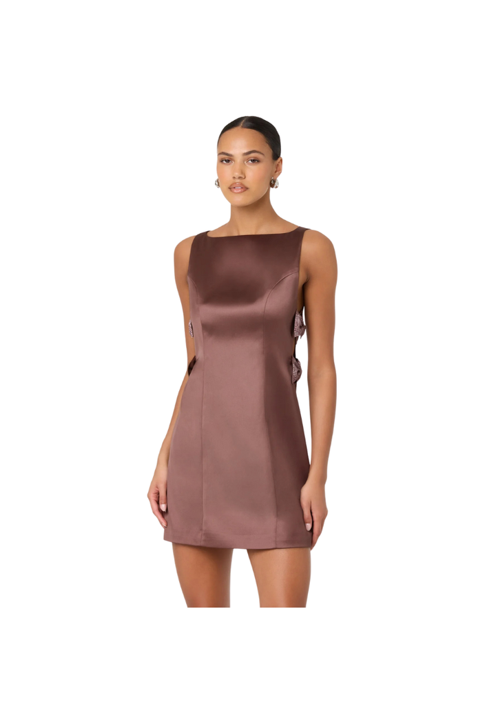 KINSEY DRESS-MAUVE