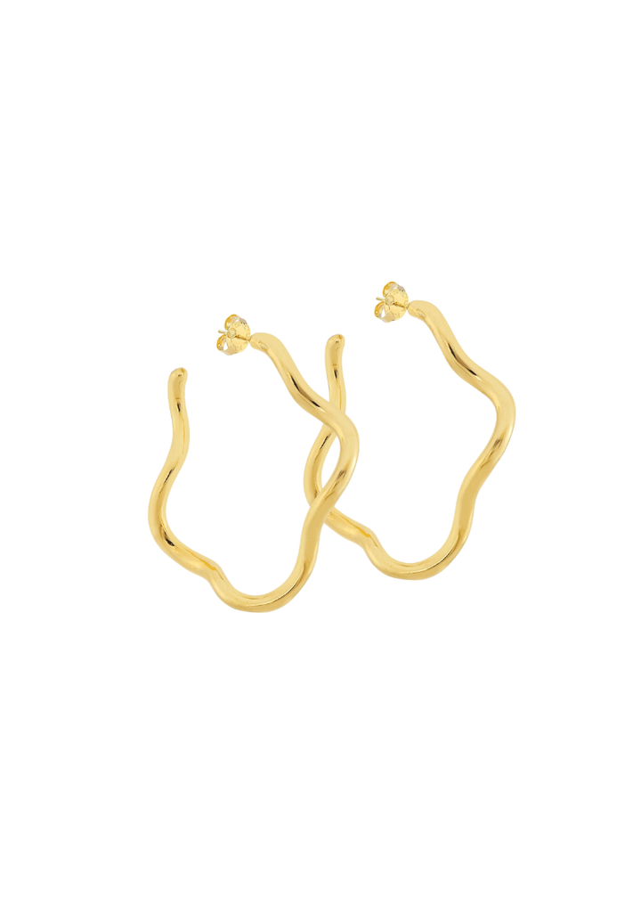 WIGGLE WIGGLE HOOPS-GOLD