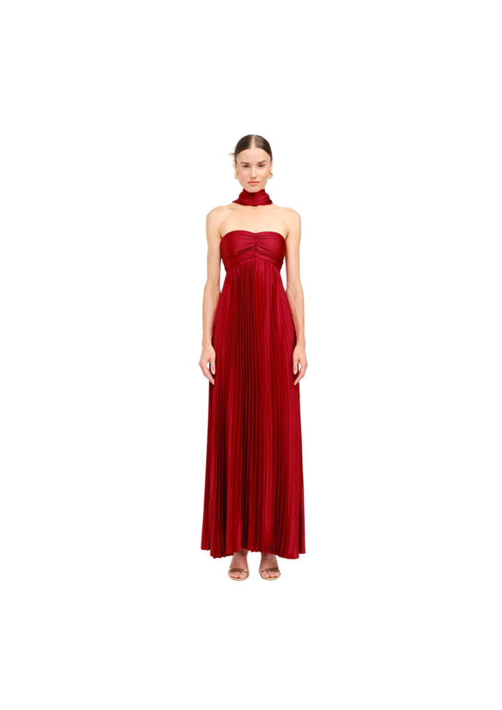 ASTER DRESS-RED