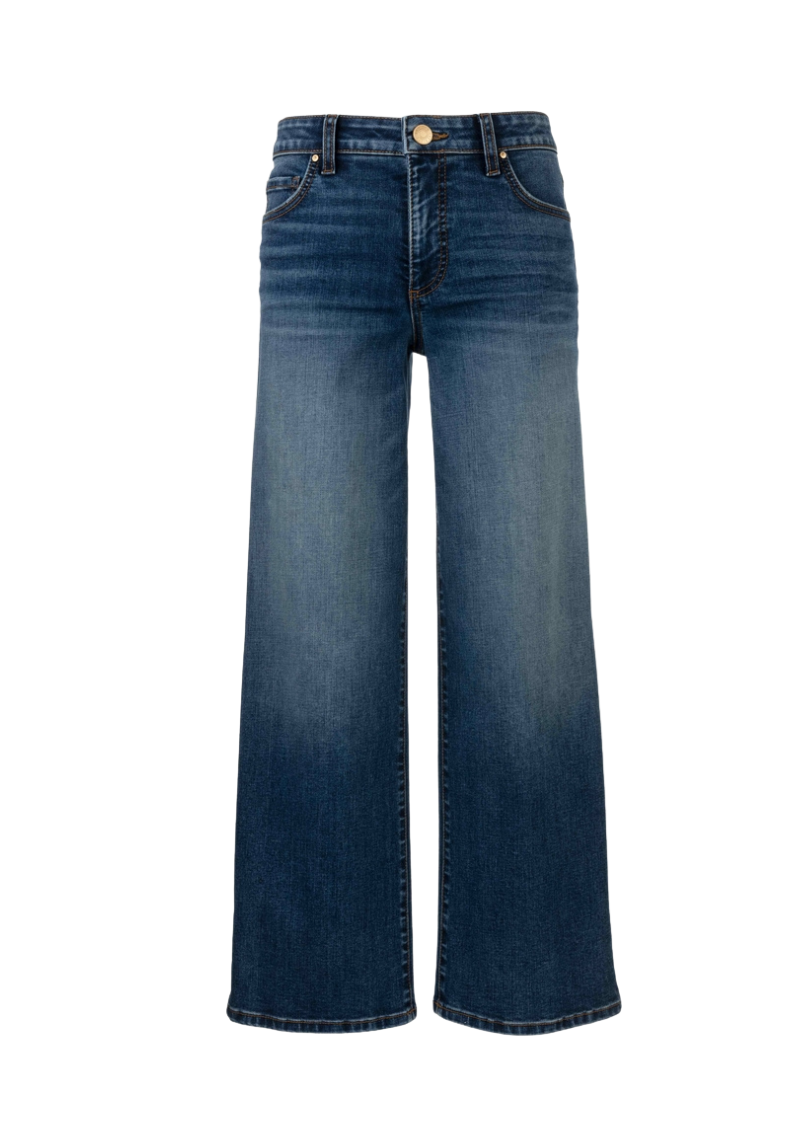 L'Appartement GOOD GRIEF！Wide Leg Denim ARKET Cloud low rise baggy wide leg jeans in light washed