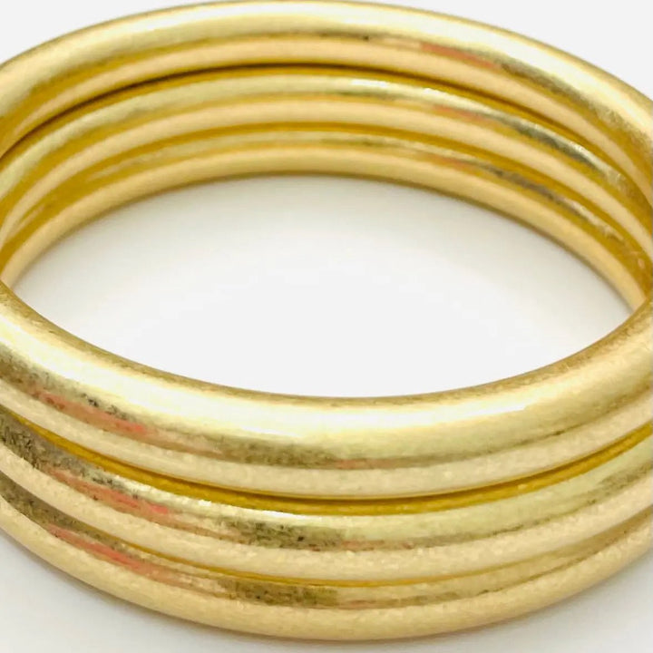 BOLD VINTAGE BANGLES-GOLD