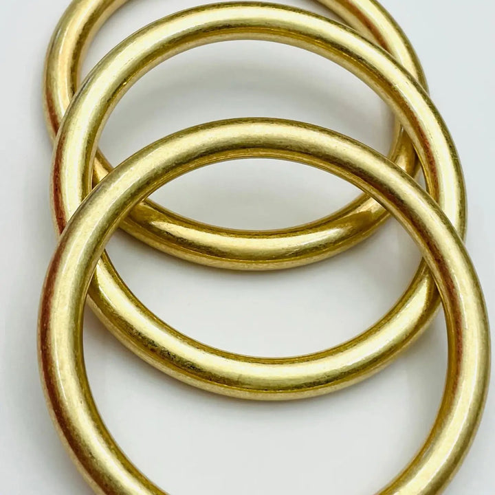 BOLD VINTAGE BANGLES-GOLD