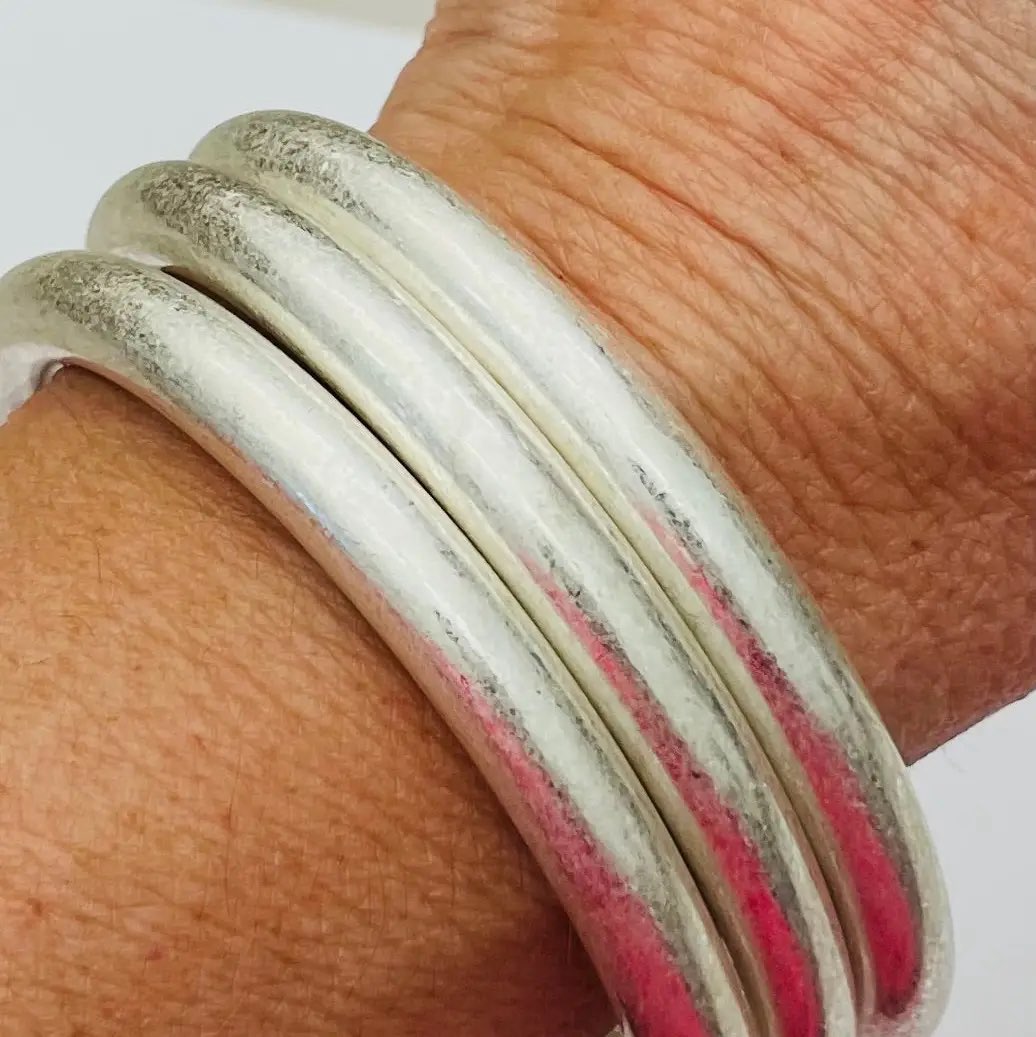 BOLD VINTAGE BRACELETS-SILVER