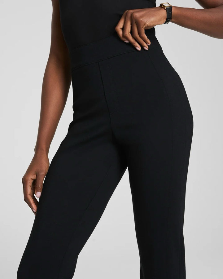 SUPERSMOOTH PERFECTFIT PONTE SLIM STRAIGHT PANT-BLACK