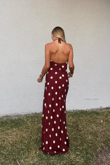 XANDRA DRESS BUTTER BLOSSOM POLKA DOT