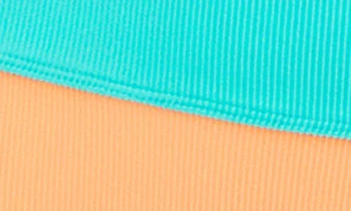 EMMY BOTTOM-AQUA HAZE COLOR BLOCK