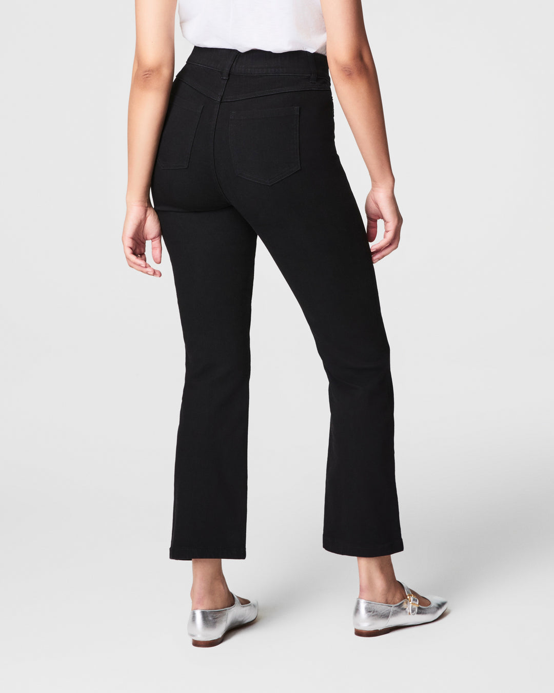 SPANXSHAPE EVERYWEAR KICK FLARE JEAN-CLEAN BLACK